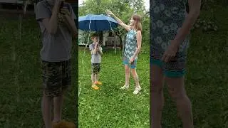 Супер идея, этот зонт невозможно потерять☔ #shorts #обзор#находки