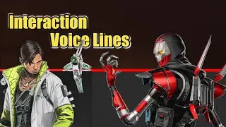 All Crypto / Revenant Interaction Voice Lines - S18 Apex Legends
