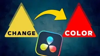 CHANGE OBJECT COLORS in Davinci Resolve
