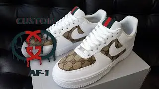 Custom Gucci Nike Air Force 1 Low