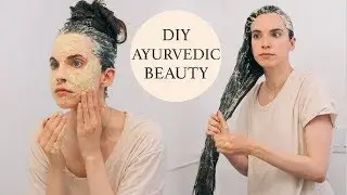 DIY AYURVEDIC SPA! Fenugreek hair mask + Ayurvedic skincare