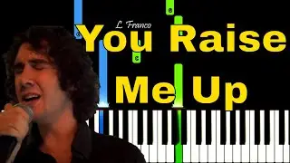 You Raise Me Up - Josh Groban Easy Piano Tutorial By Franco