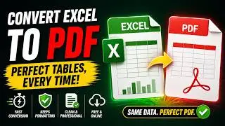 Turn Any Excel Sheet into Professional PDF for Free | VelaPDF Online Tool
