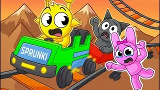 SPRUNKI vs CART RIDES in ROBLOX!