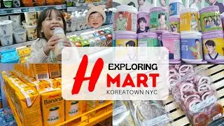 Exploring H Mart in Koreatown NYC