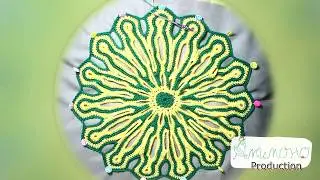 Мандала, свободное вязание крючком -  Free style mandala crochet