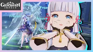Ayaka being a Cryo bully | Genshin Impact