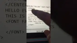 Center tag and Paragraph tag