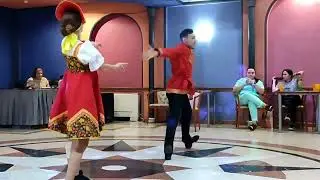 Наш русско народный танец в отеле!