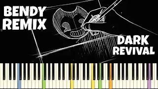 Bendy and the Dark Revival Theme - Piano Vampire Remix - End Theme Piano Cover