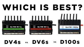 DV4s VS DV6s VS D100S - BEST VESC 2024, Which one is right for you?