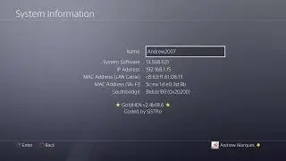PS4 Jailbreak Spoofed To Jailbreak 13.50 GoldHEN 