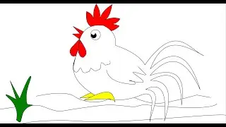 HOW TO DRAW A COCK