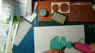 Эмбосинг. Маленькие детали. Чипборд.