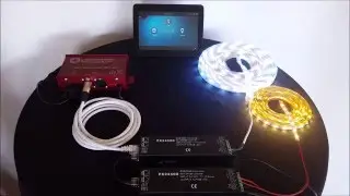 DMX LED RGB Lighting Fade Test