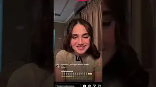 Live IG Syifa Hadju terkejut jungkok tiba tiba live IG