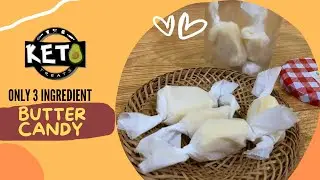KETO treats | ONLY 3 INGREDIENT BUTTER CANDY