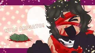 NYA! ARIGATO! meme | Decaying winter animation ( Blood warning and read Description )
