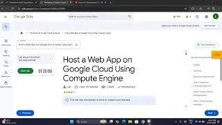 Host a Web App on Google Cloud Using ComputeEngine | GSP662 Qwiklabs Walkthrough (Full Lab Solution)