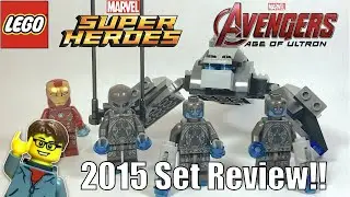 LEGO Marvel: 2015 Iron Man vs. Ultron Review!