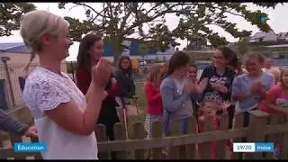 France 3 Iroise - Des pigeons voyageurs à l'école
