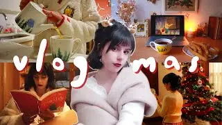 vlogmas 1 🦌 ☕ | haul navideño, calendarios de adviento, primer día como bibliotecaria