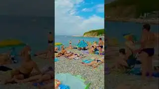 4.09 Ольгинка #краснодарскийкрай #пляж #summertravel #ольгинка #travel #море #набережная #shorts #юг
