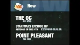 FOX 29 WUTV - 2005-03-10 - Commercials, Bumps, & Credits (Star Wars Episode 3 Trailer Debut)