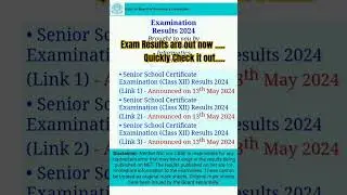 CBSE Class 12 Results 2024 date! | CBSE Latest news!
