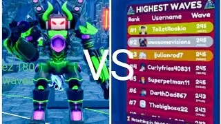 Ez 180 waves Telanthric titan shiny vs Endless ( toilet tower defense)🔥