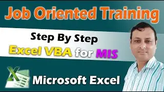 Excel MIS | Job Oriented Training Pt-1 | Success Career with Excel MIS | Data Collection | Excel Vba