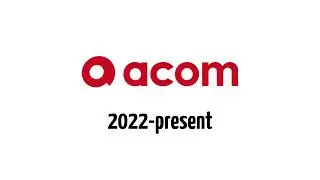 Acom Logo History 1978-2026