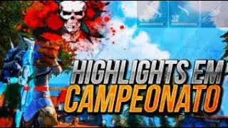 HIGHLIGHTS EM CAMPEONATOS 🏆 DEUS DOS CAMP/ EMULADOR- FREE FIRE