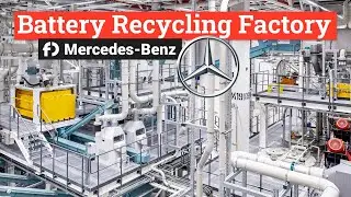 RECYKLACE baterií. Jak to dělá Mercedes?
