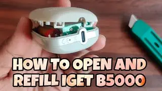 How to open Iget B5000 puffs | IGET B5000 पफ को कैसे खोले। #igetvape #howtoopen #disposablevape