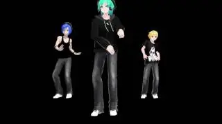 [MMD]Босс теперь Он! Бог теперь Он!