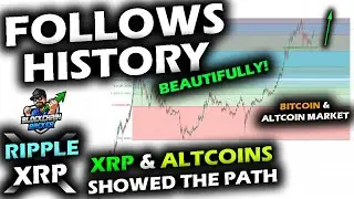THE BULL RAGES ON as Ripple XRP Price Chart Climbs with Altcoin Market and Bitcoin, History Helped