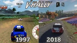 Evolution of V-Rally Games 1997-2018 | Need For Speed V-Rally - V-Rally 4