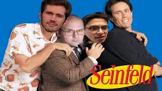 The guys joke about Seinfeld