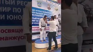 Альхамдулиллах, наш турнир успешно завершён. Школа по дзюдо в Астане ORTUS.KZ, тренер Пак Сергей.