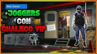 GTA V ONLINE MODO DIRECTOR  COMO  SACAR JOGGER DE COLORES CON CHALECO VIP GTA V 1.58
