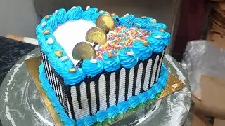 Chocolate truffle  heart shape  simple cake