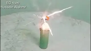 تجربه الكبريت مع ورق الالمونيوم لا يفوتك