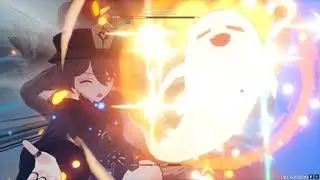 Genshin Impact: Rei Canino Dourado [ 20 segundos de luta ]