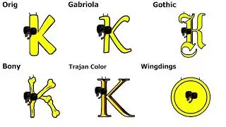 Alphabet Lore But Everyone Is ALL Different Fonts (Part 3)