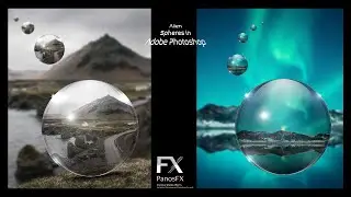 Create flying spheres in Adobe Photoshop