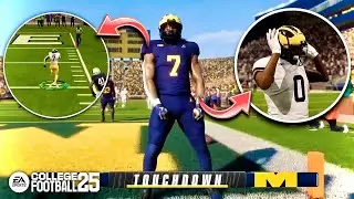 College Football 25 FULL Gameplay FIRST LOOK! | MICHIGAN vs. TEXAS