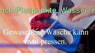 TecTake Miniwaschmaschine (Mini Washing Machine)