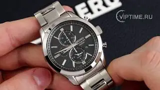 Мужские кварцевые часы Seiko SNAF67P1 Видео обзор