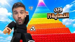 I reached the end of the tallest tower in Roblox! 😱
